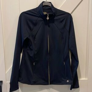 Lilly Black Luxletic Zipper up